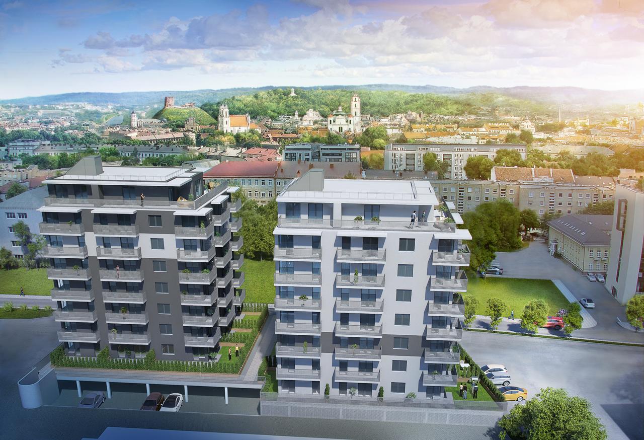 Uptown Studio Apartment Vilnius Exterior photo